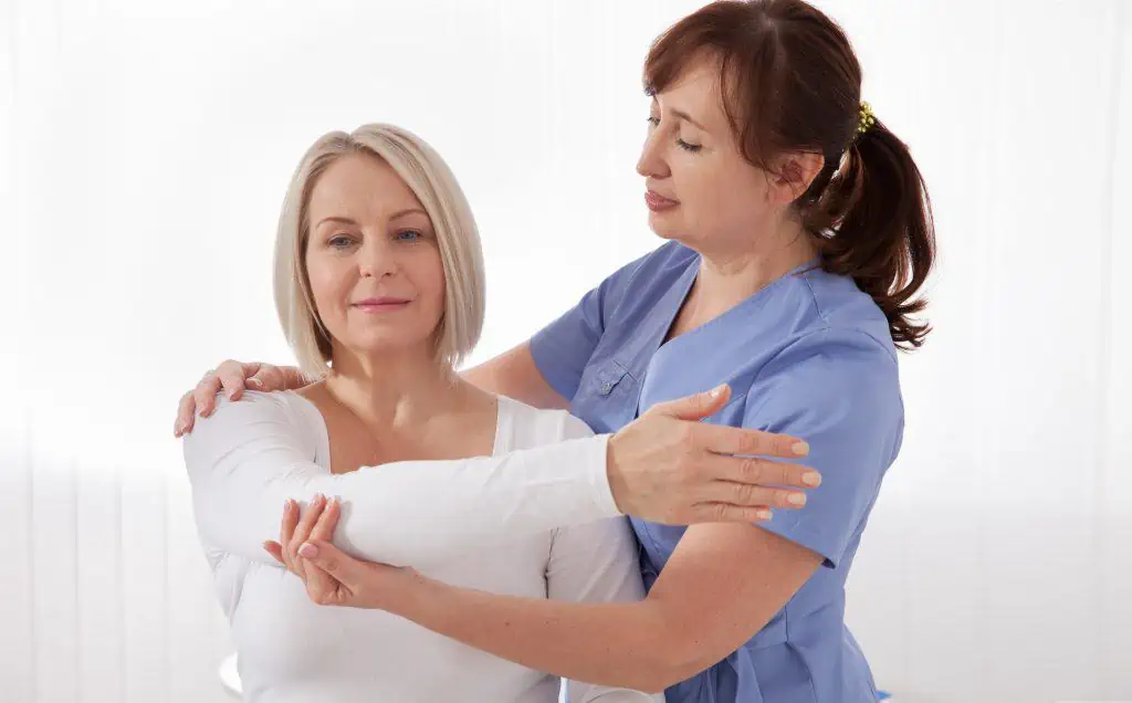 pain from shoulder to elbow