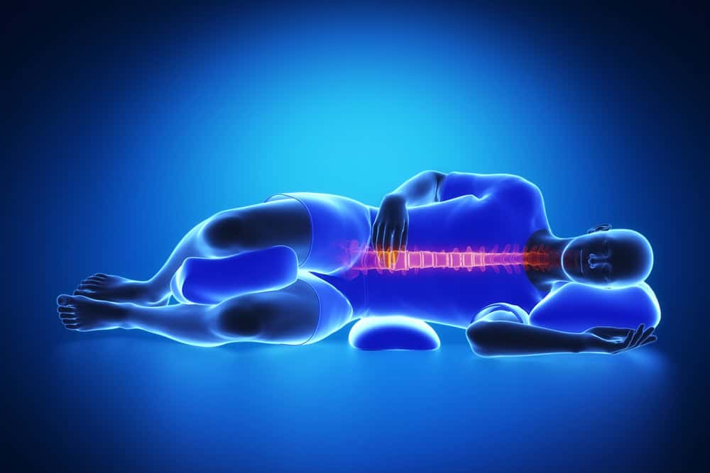 sleeping with SI joint pain
